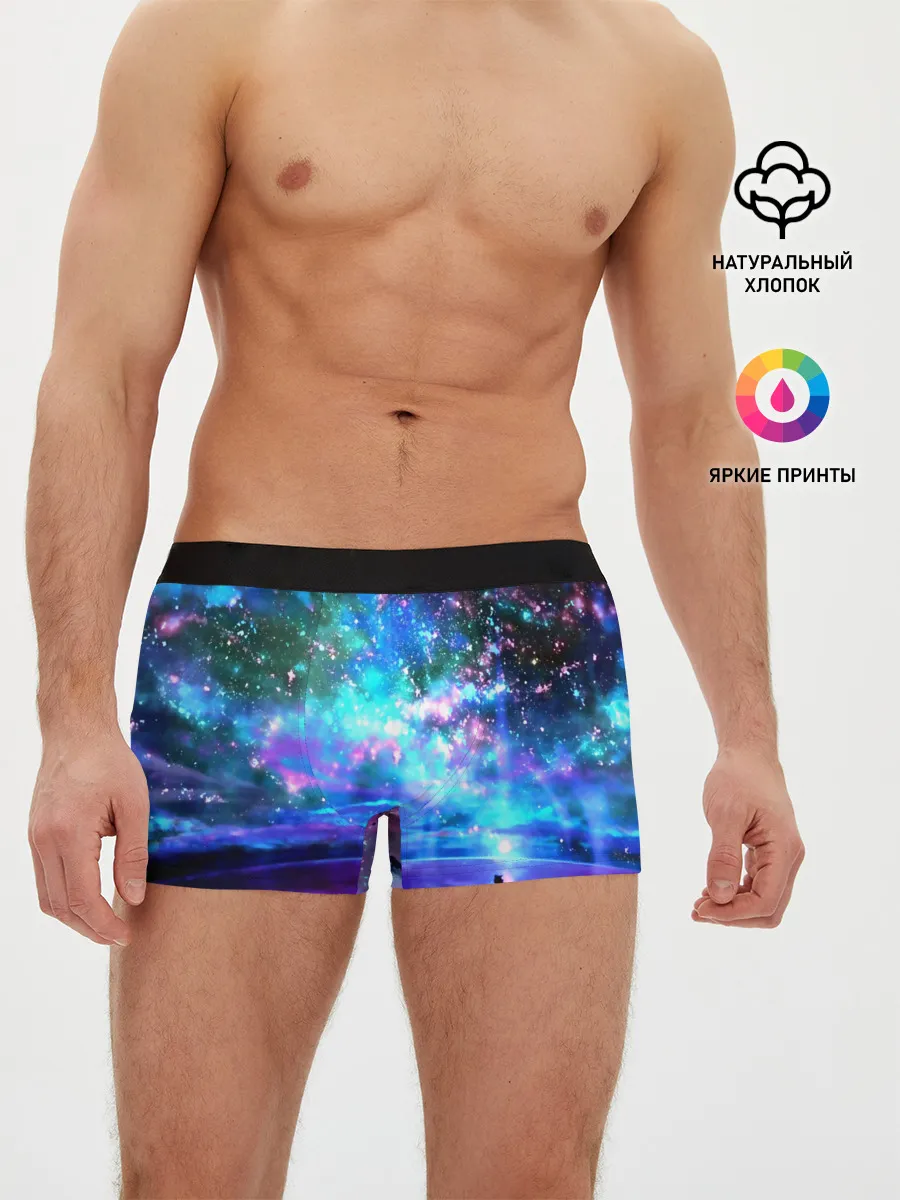 Мужские трусы боксеры / Романтика