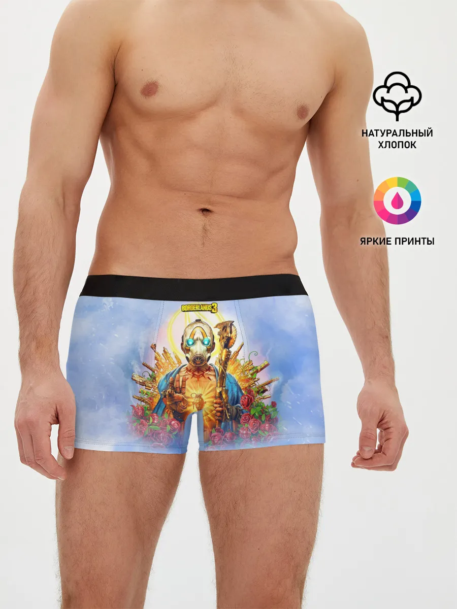 Мужские трусы боксеры / Borderlands 3