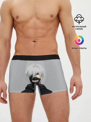 Мужские трусы боксеры / Kaneki Ken в маске