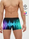 Мужские трусы боксеры / neon music