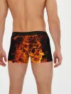 Мужские трусы боксеры / огонь