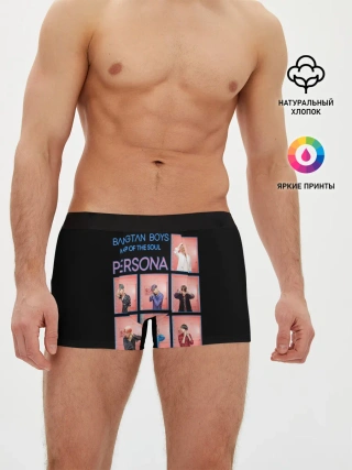 Мужские трусы боксеры / BTS Lifestyle
