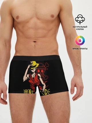 Мужские трусы боксеры / One Piece мое почтение