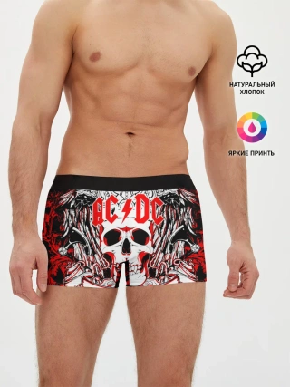 Мужские трусы боксеры / AC/DC