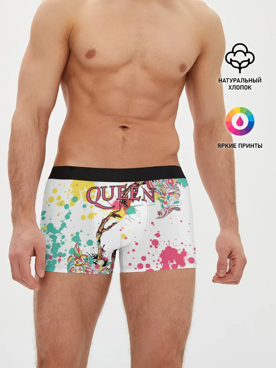 Мужские трусы боксеры / Queen