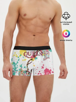 Мужские трусы боксеры / Queen