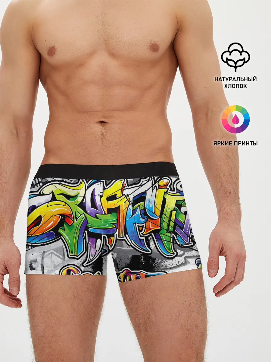 Мужские трусы боксеры / city street