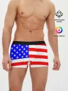 Мужские трусы боксеры / АМЕРИКАНСКИЙ ФЛАГ