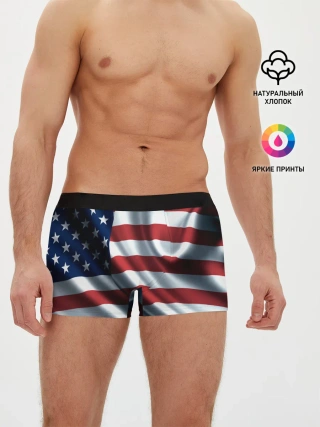 Мужские трусы боксеры / Символика Америки