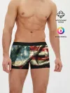 Мужские трусы боксеры / USA 3D