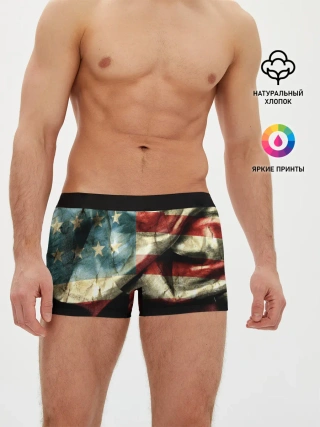Мужские трусы боксеры / USA 3D