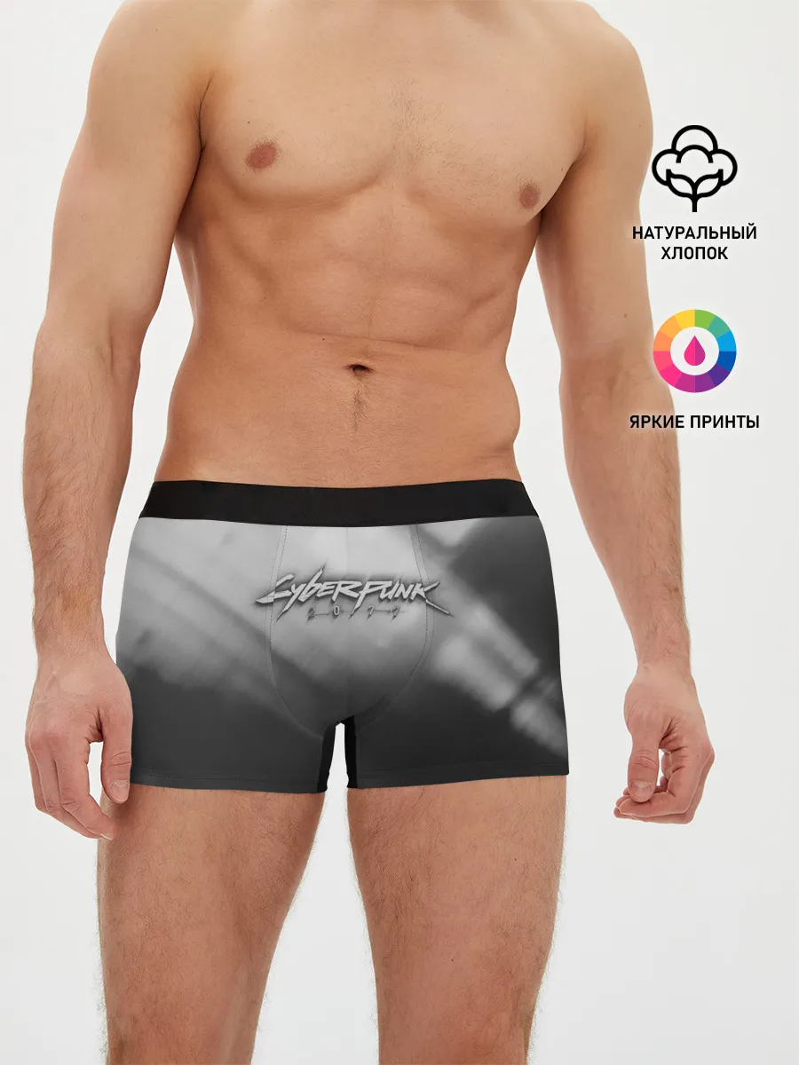 Мужские трусы боксеры / CYBERPUNK 2077