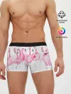 Мужские трусы боксеры / Фламинго