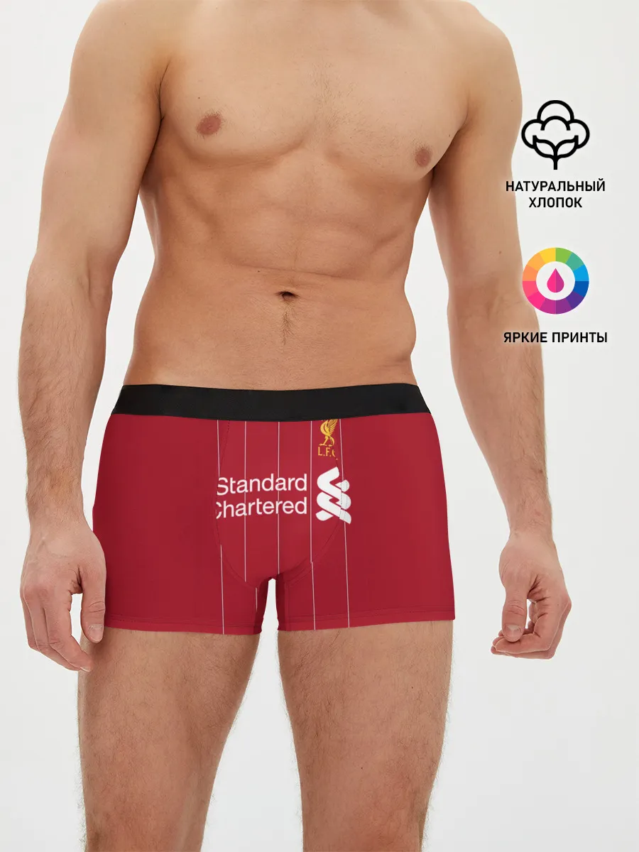 Мужские трусы боксеры / Liverpool home 19-20