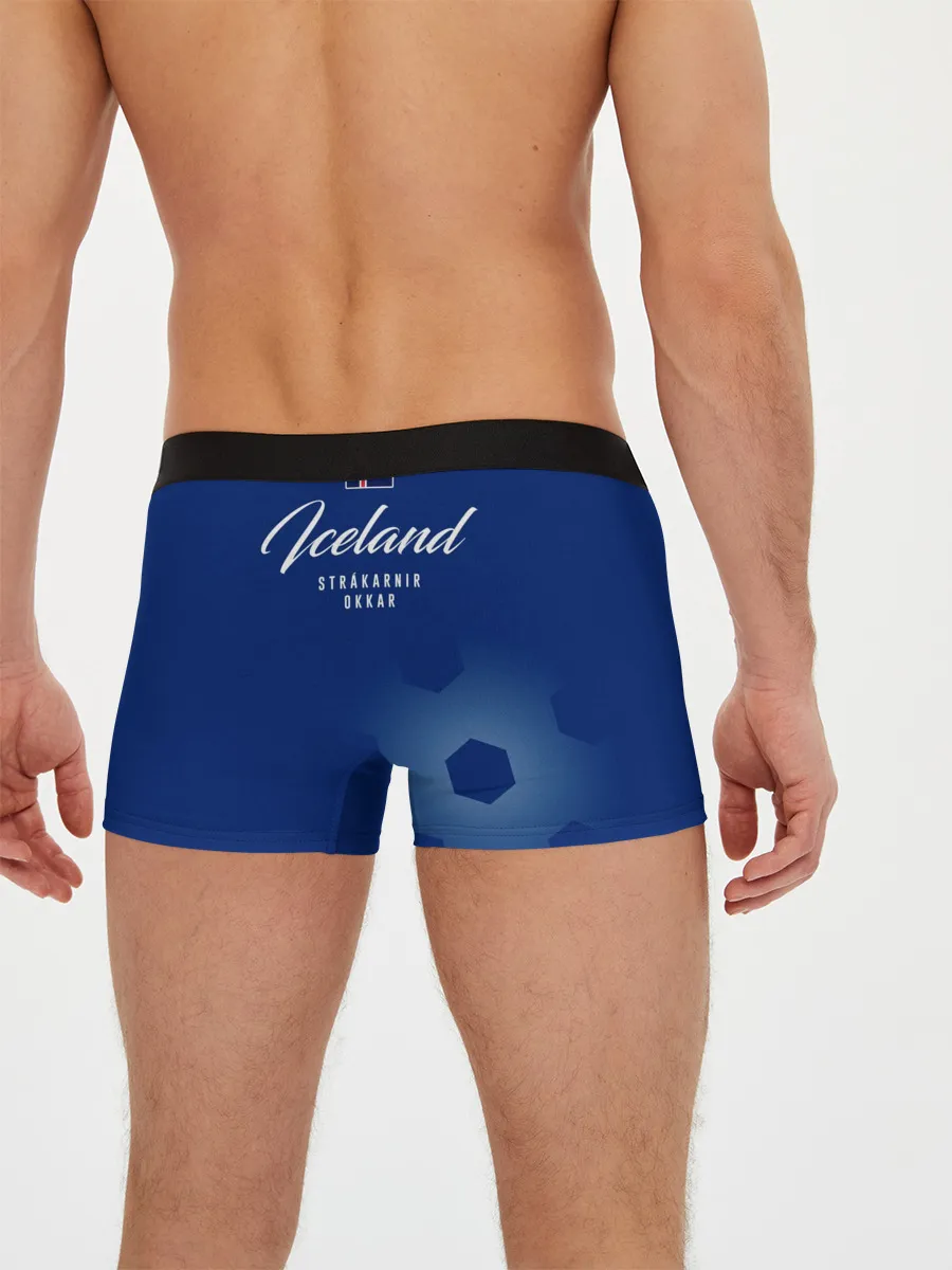 Мужские трусы боксеры / Сборная Исландии