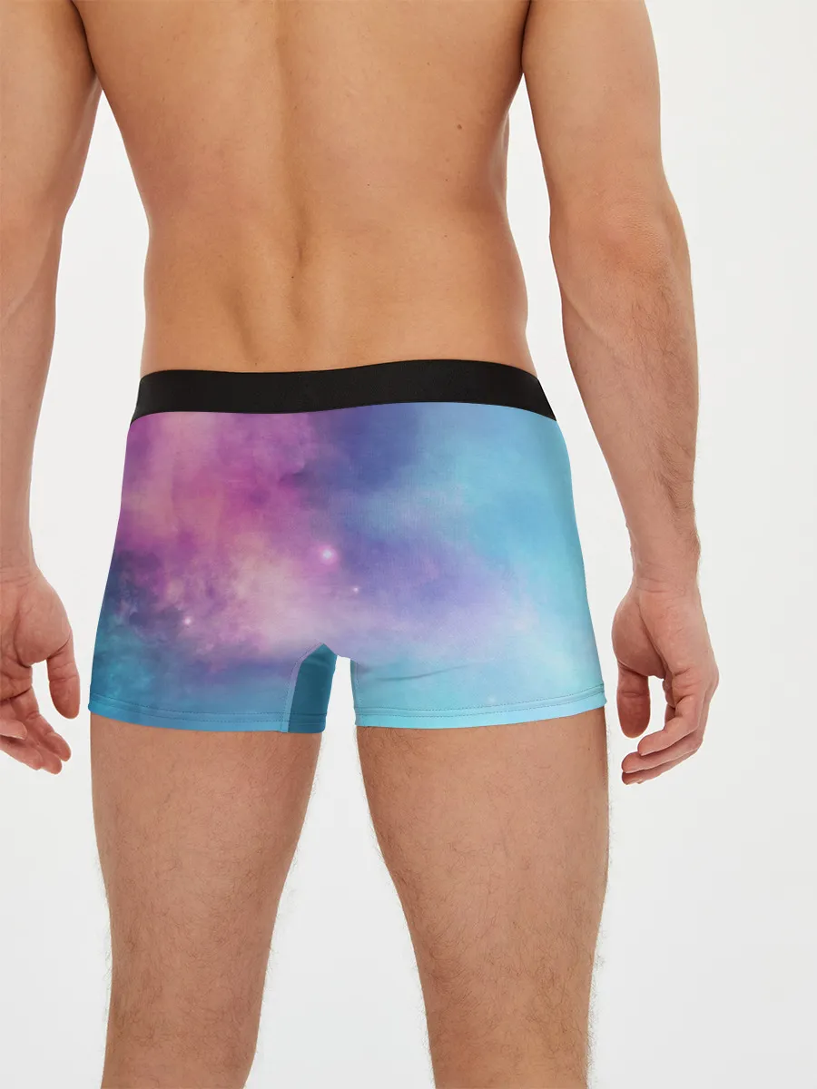 Мужские трусы боксеры / космос