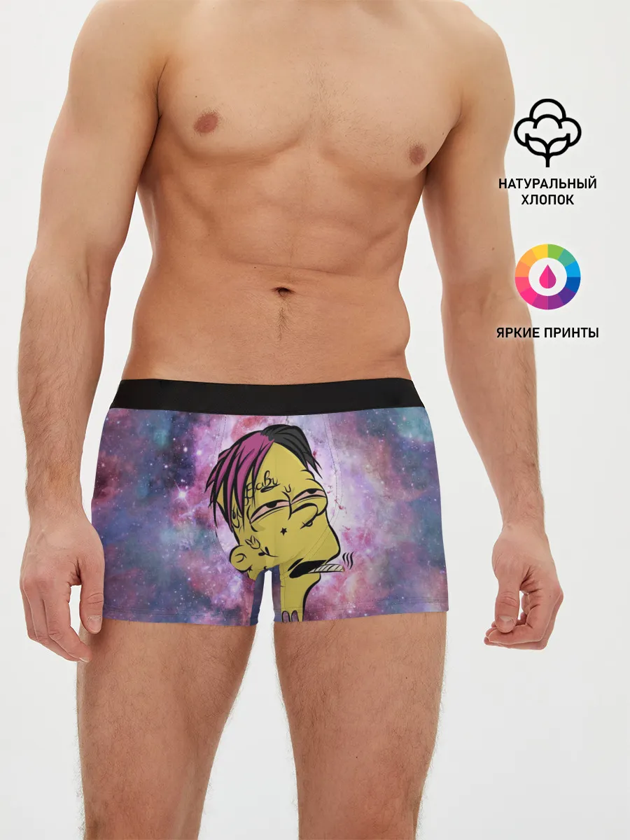 Мужские трусы боксеры / Lil Peep