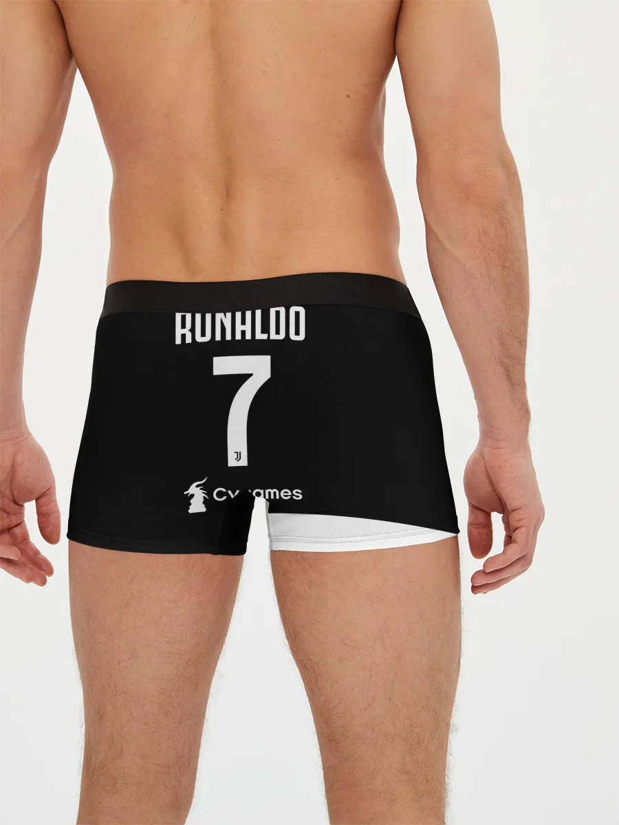 Мужские трусы боксеры / Ronaldo Juventus Home 19/20
