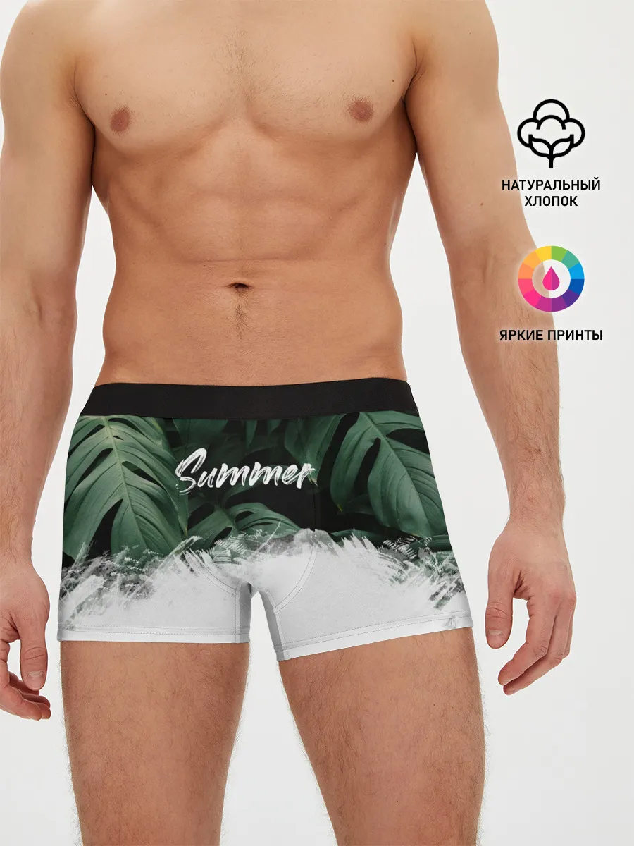 Мужские трусы боксеры / Лето