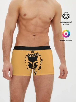 Мужские трусы боксеры / Будда