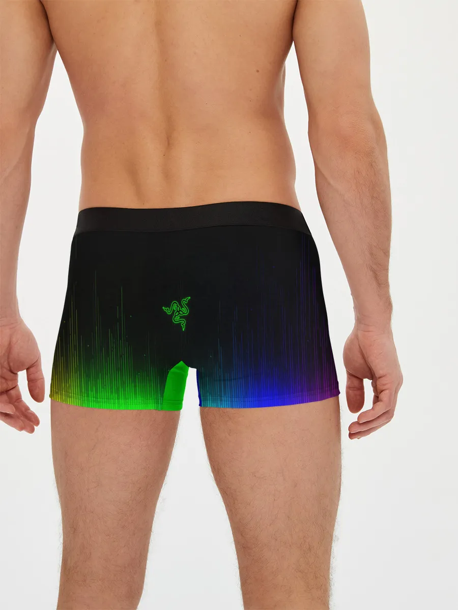Мужские трусы боксеры / RAZER NEON