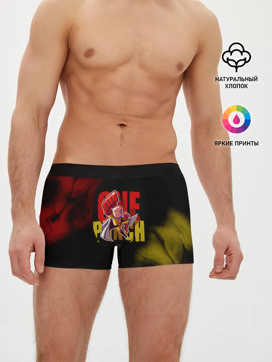 Мужские трусы боксеры / Один удар Сайтамы