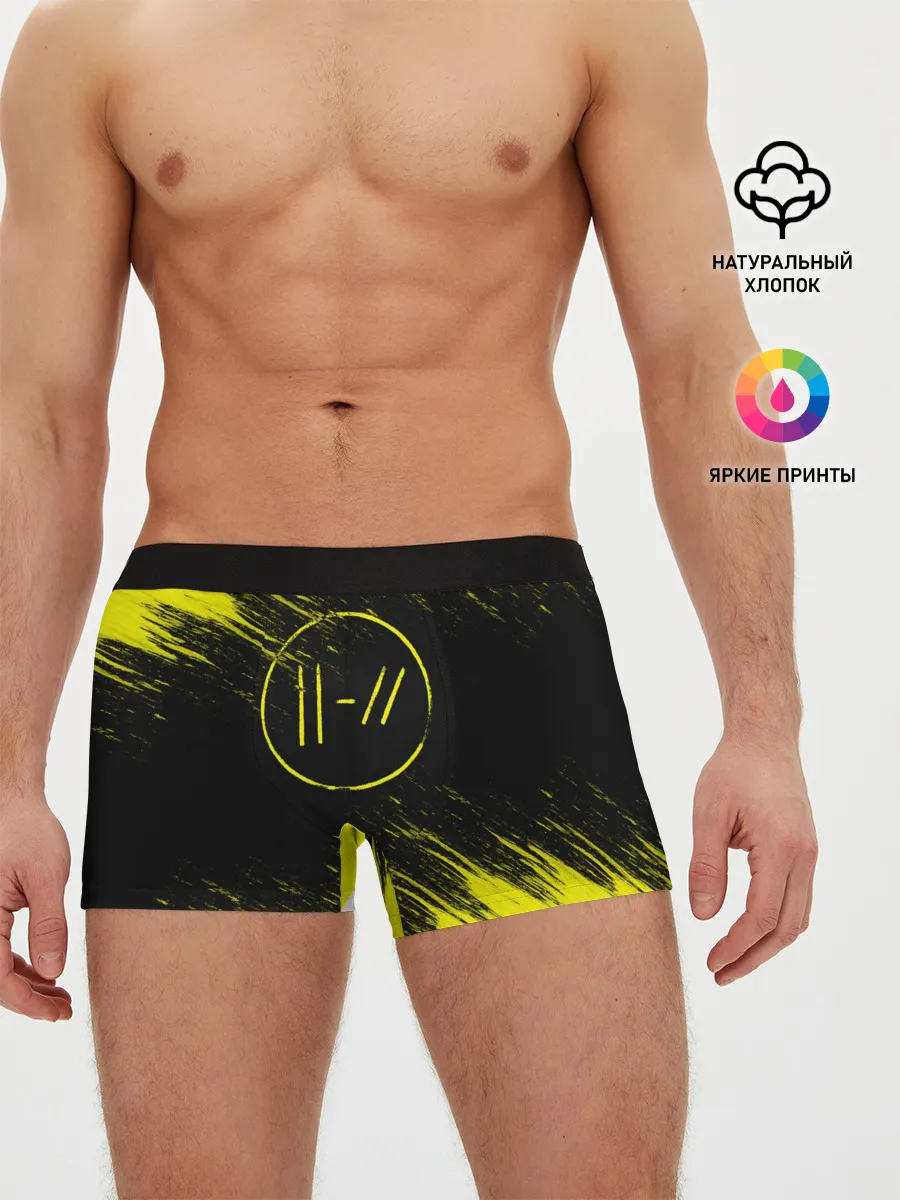 Мужские трусы боксеры / Twenty One Pilots 5