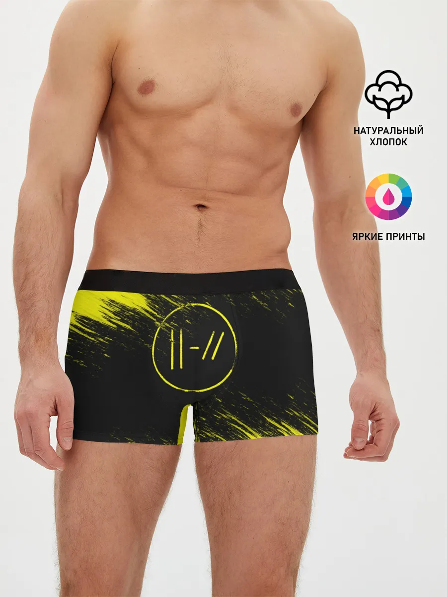 Мужские трусы боксеры / Twenty One Pilots 5