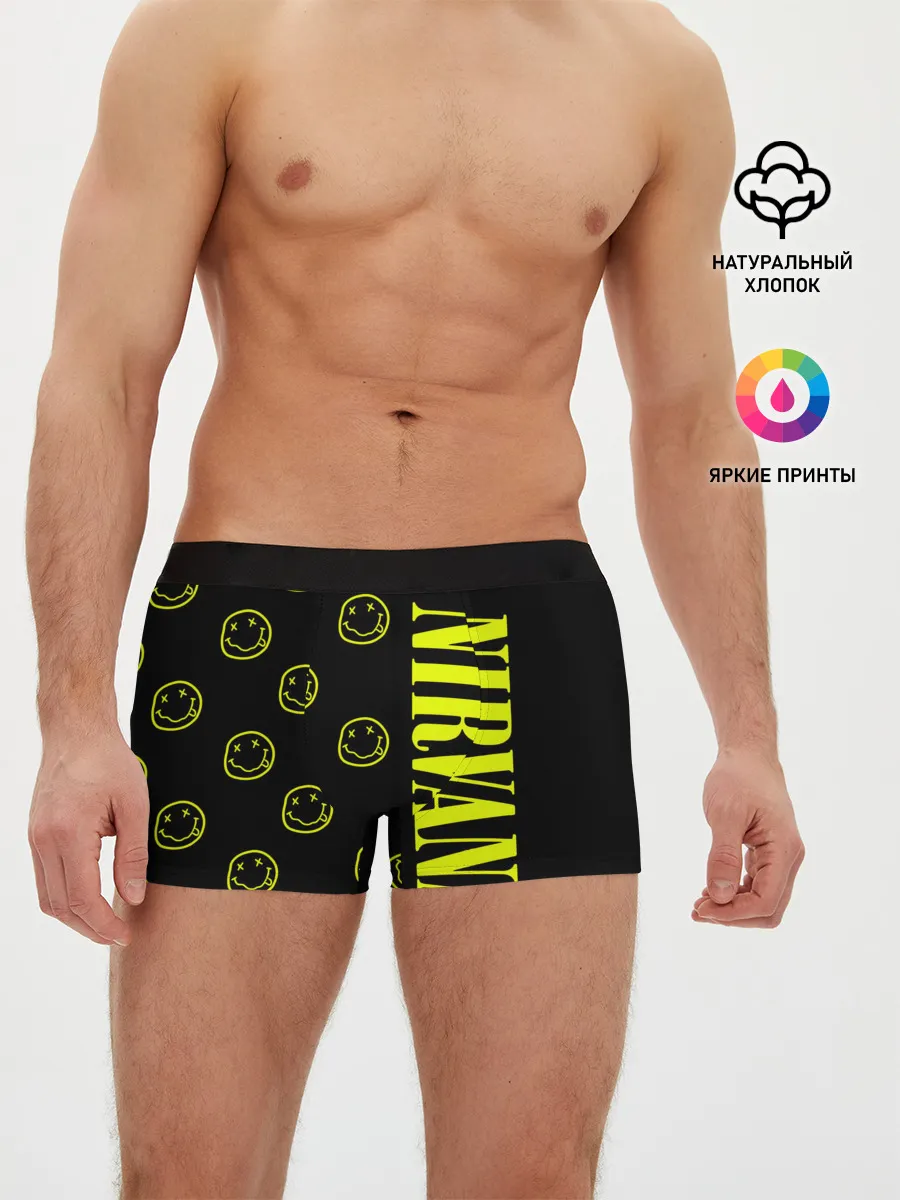 Мужские трусы боксеры / Nirvana 2