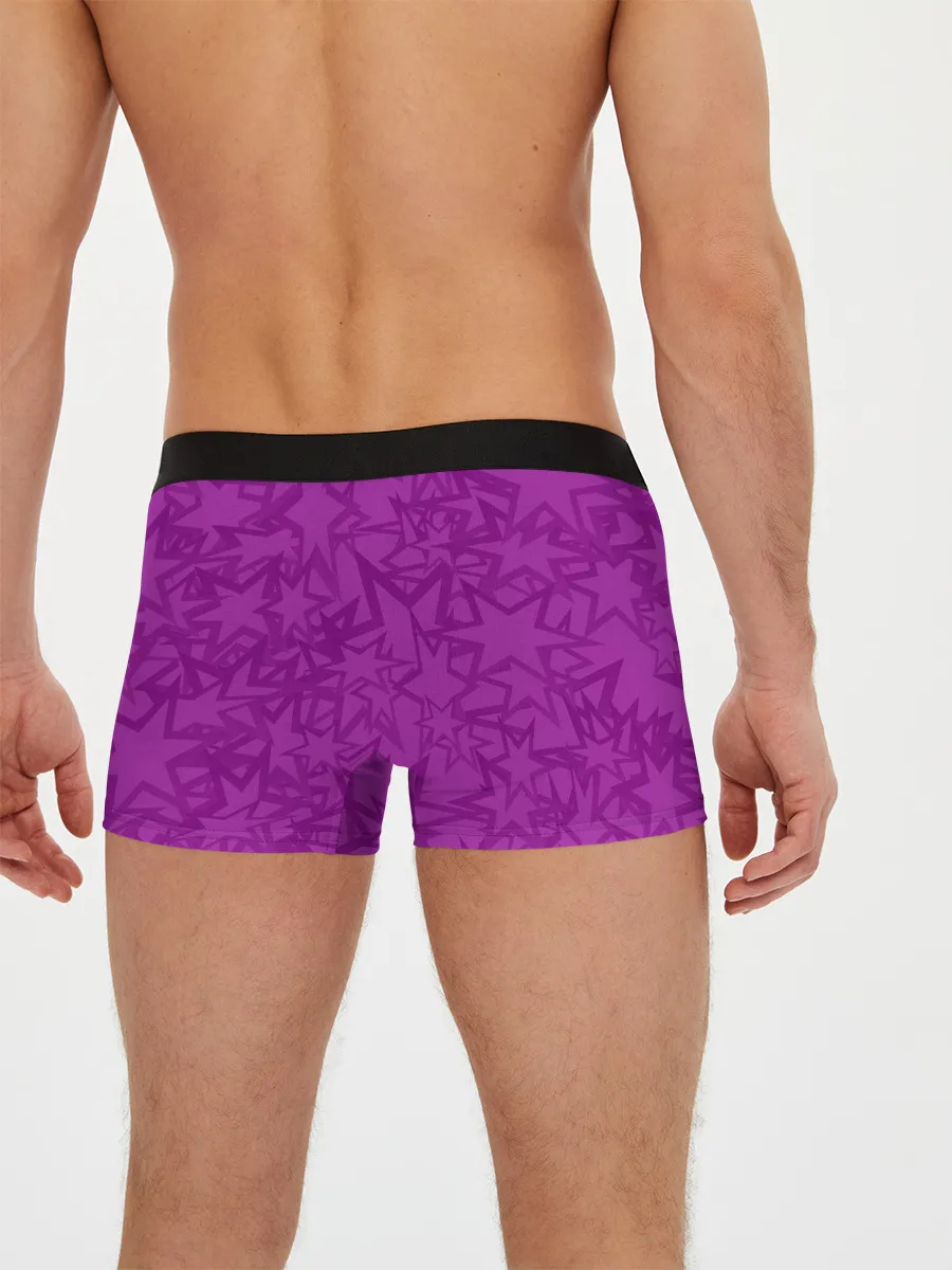 Мужские трусы боксеры / Абстракция.