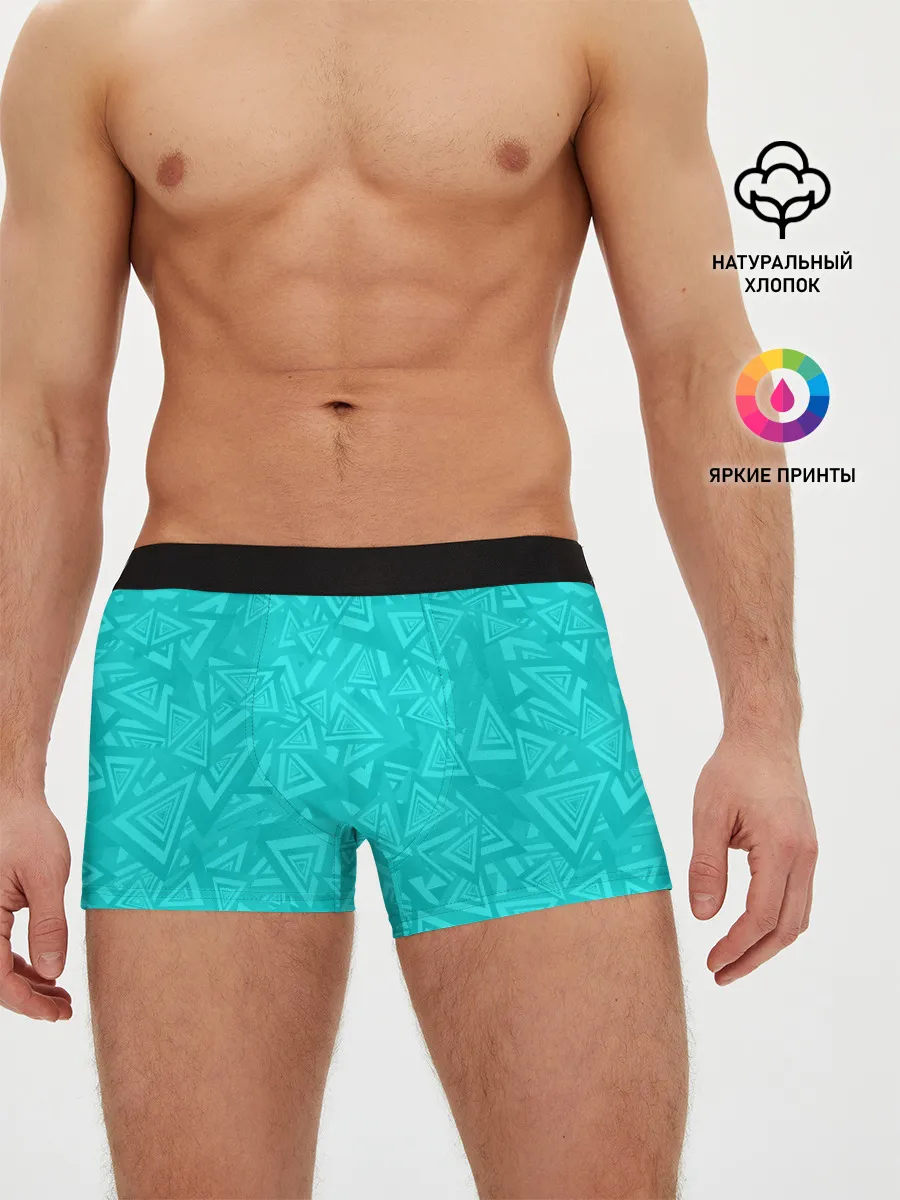 Мужские трусы боксеры / Абстракция.