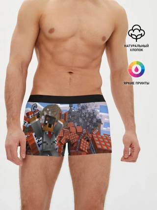 Мужские трусы боксеры / MINECRAFT