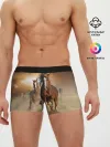 Мужские трусы боксеры / Бегущие лошади