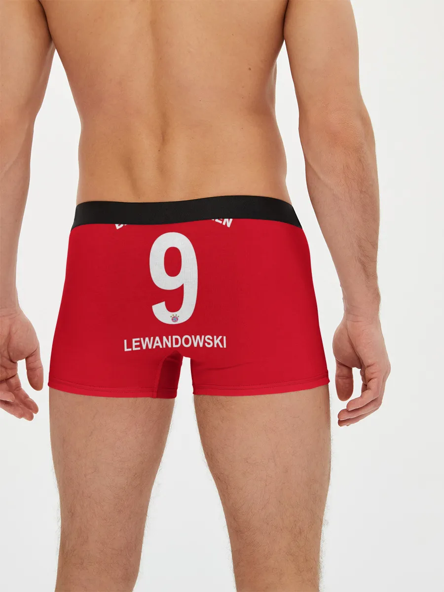 Мужские трусы боксеры / Lewandowski home 19-20