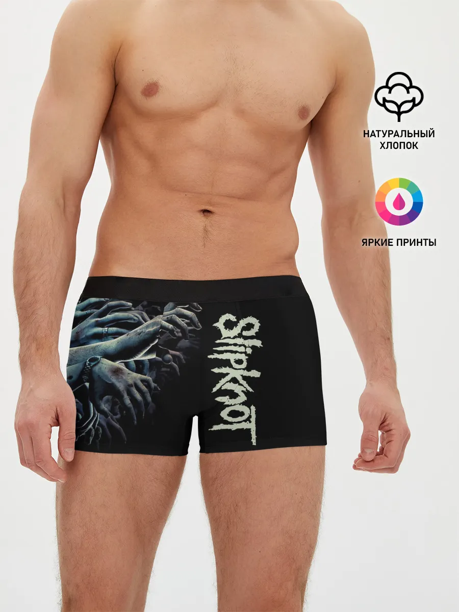 Мужские трусы боксеры / Slipknot.