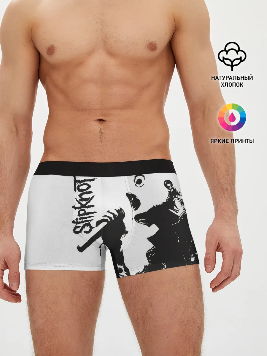 Мужские трусы боксеры / Slipknot.