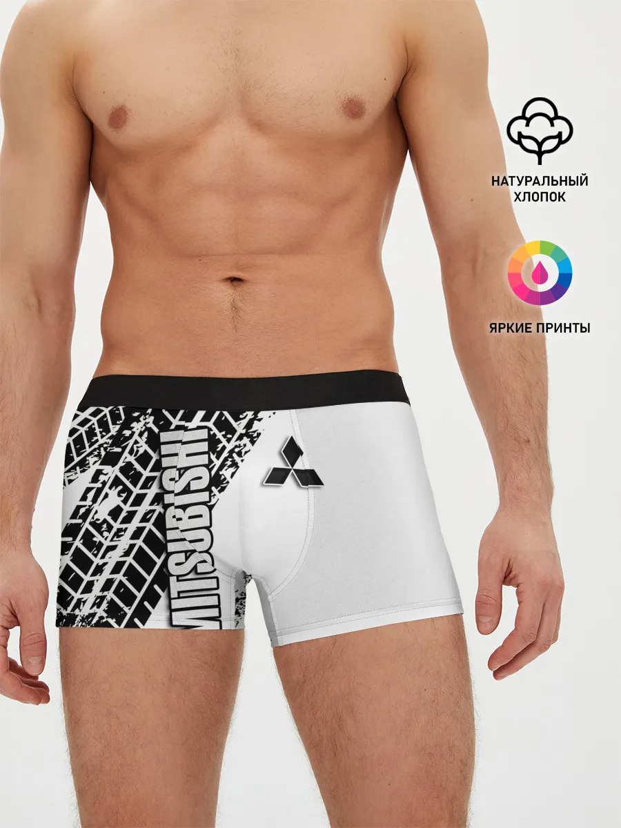 Мужские трусы боксеры / Mitsubishi