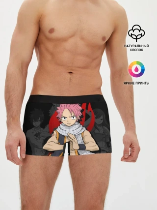 Мужские трусы боксеры / Fairy Tail, Нацу