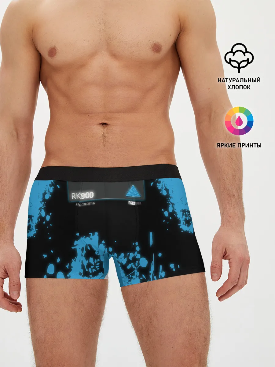 Мужские трусы боксеры / Detroit: Become Human.