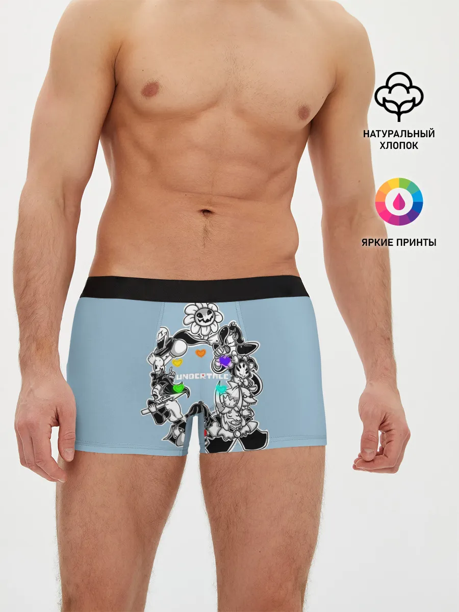 Мужские трусы боксеры / Undertale
