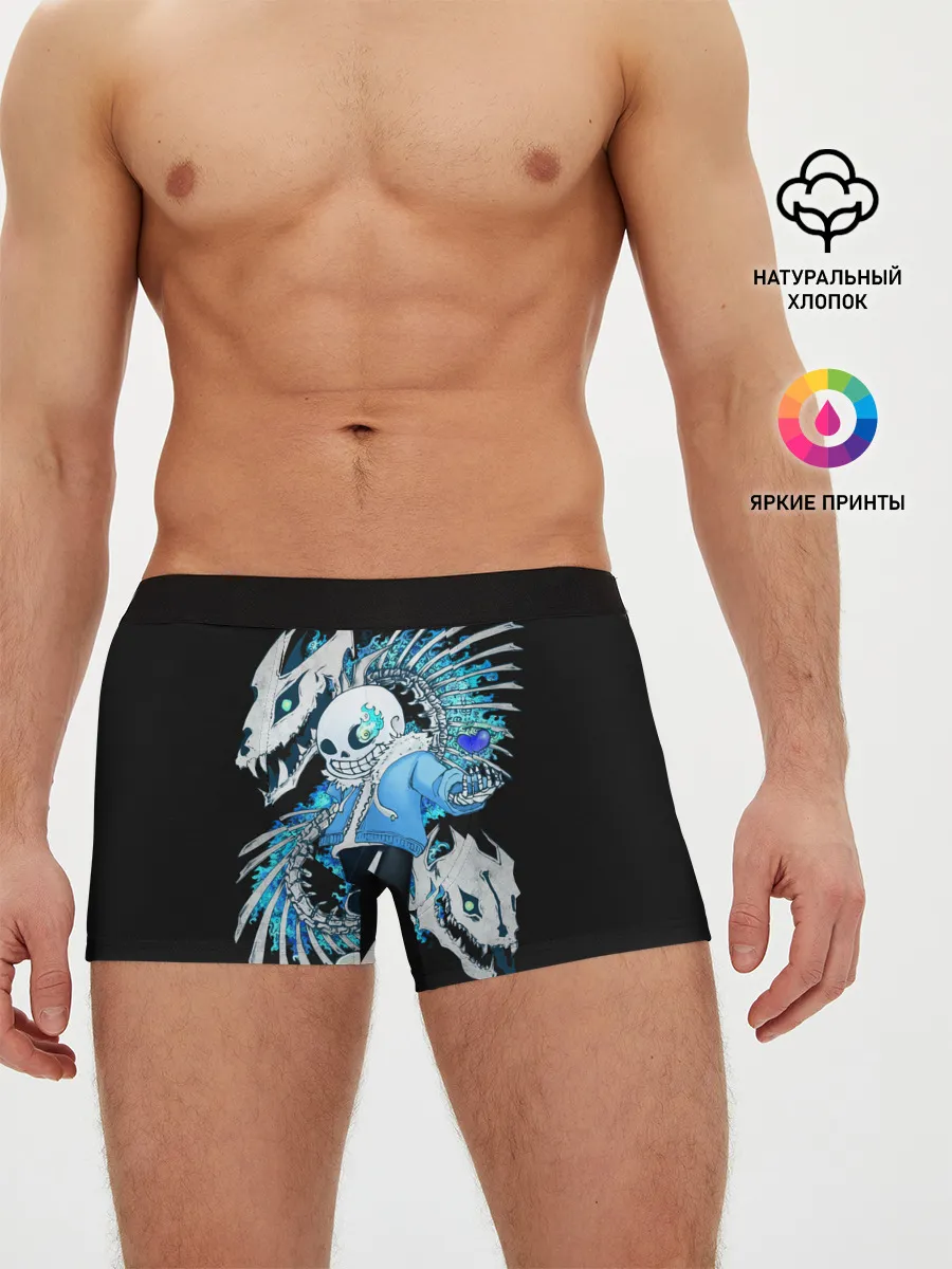 Мужские трусы боксеры / Undertale