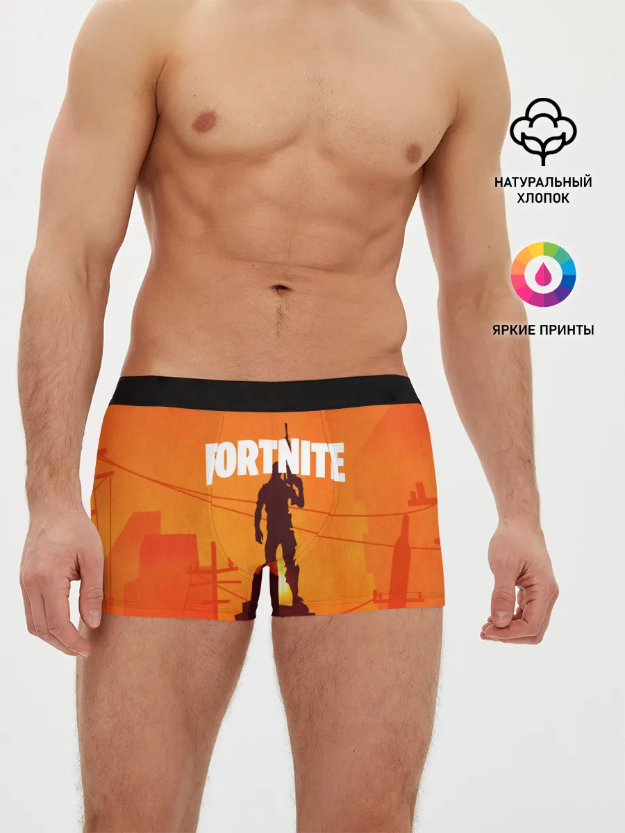 Мужские трусы боксеры / Fortnite.