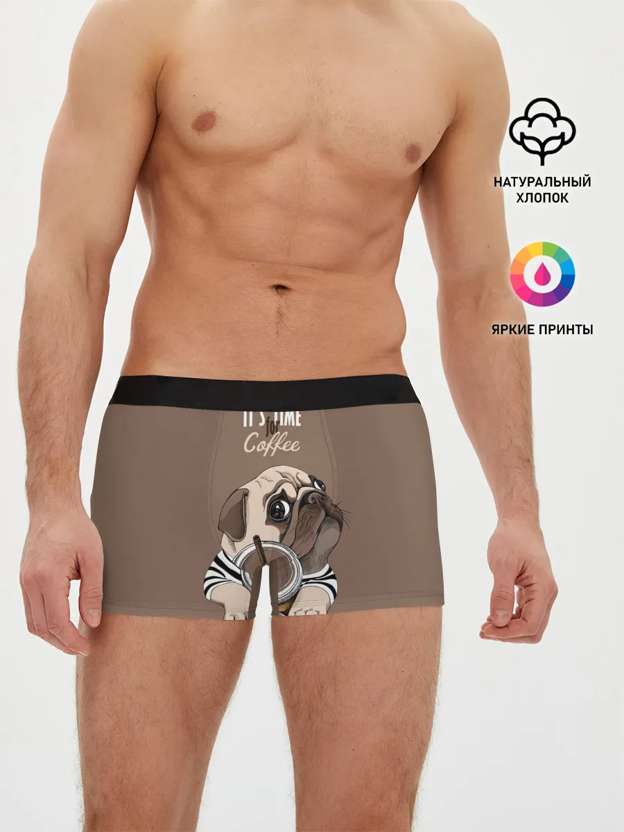 Мужские трусы боксеры / Its time for coffee