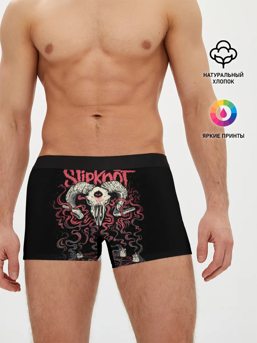 Мужские трусы боксеры / Slipknot
