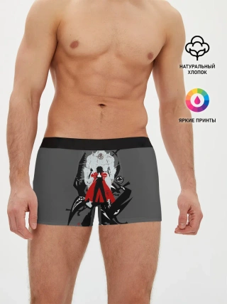 Мужские трусы боксеры / Стальной алхимик