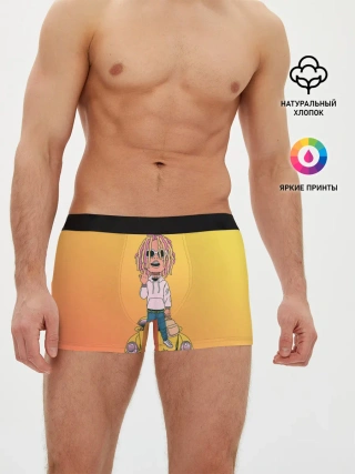 Мужские трусы боксеры / Lil Pump - Flex Like Ouu