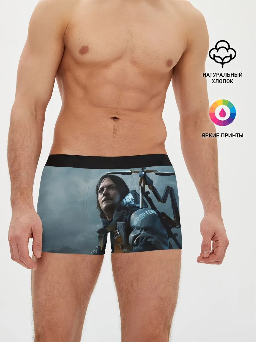 Мужские трусы боксеры / Сэм - DEATH STRANDING