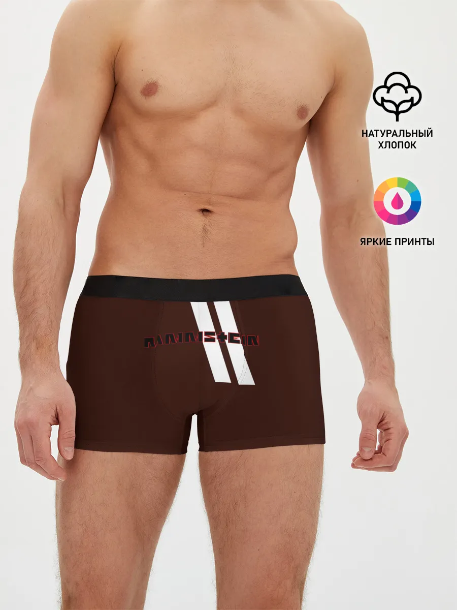 Мужские трусы боксеры / Rammstein...