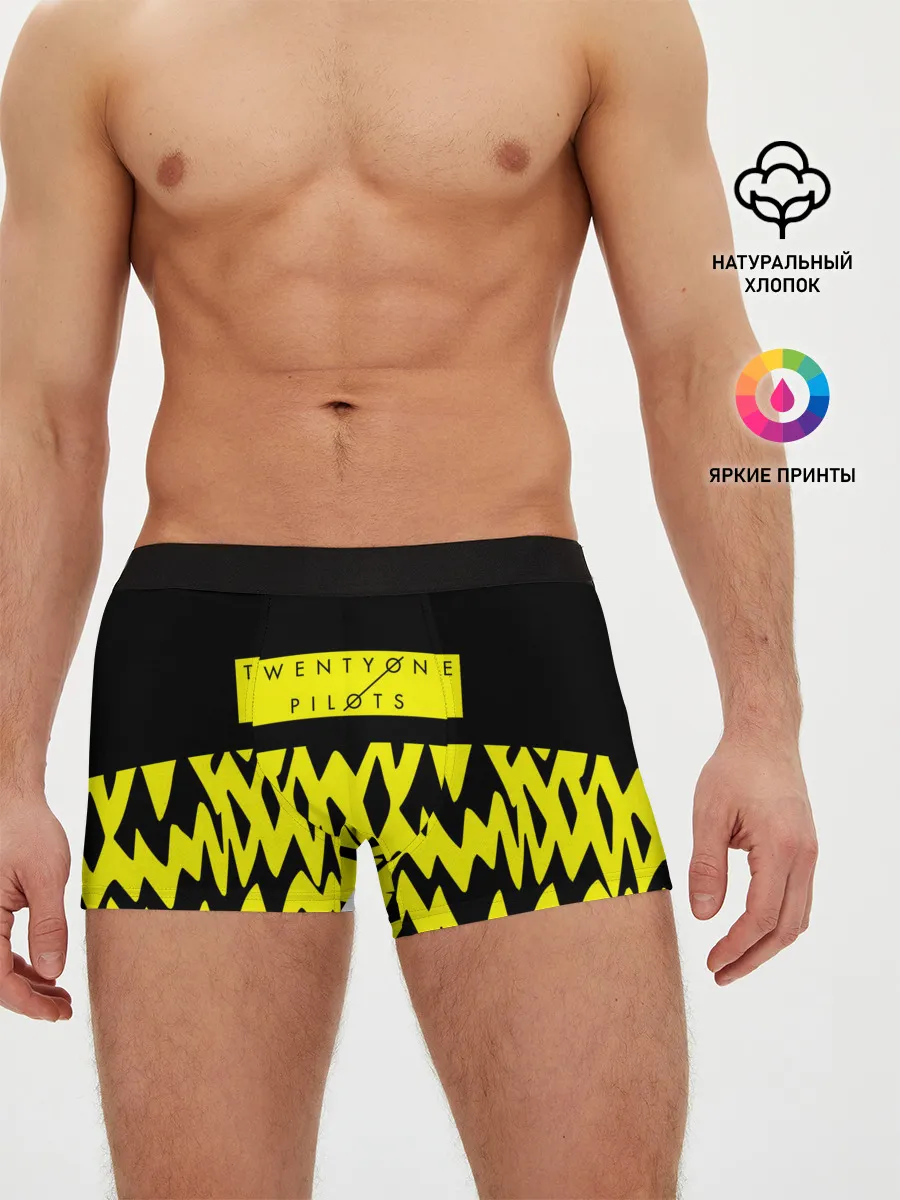 Мужские трусы боксеры / Twenty One Pilots 12