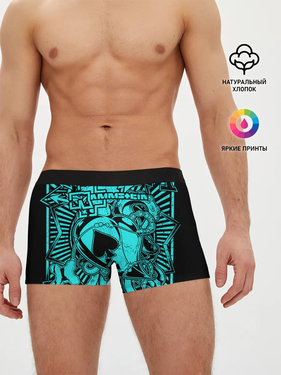Мужские трусы боксеры / Rammstein